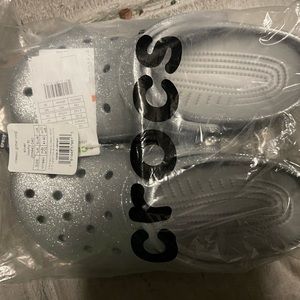 Crocs glitter clog 10